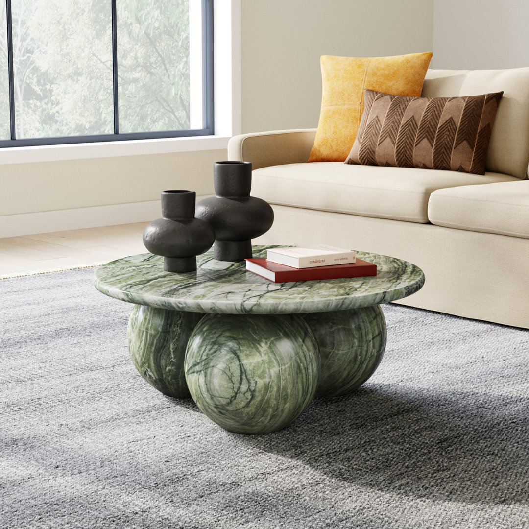 Eisele Seaweed Green Coffee Table